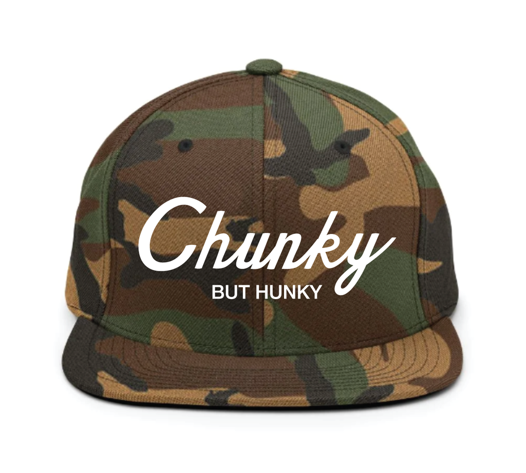 Chunky But Hunky Snapback Cap