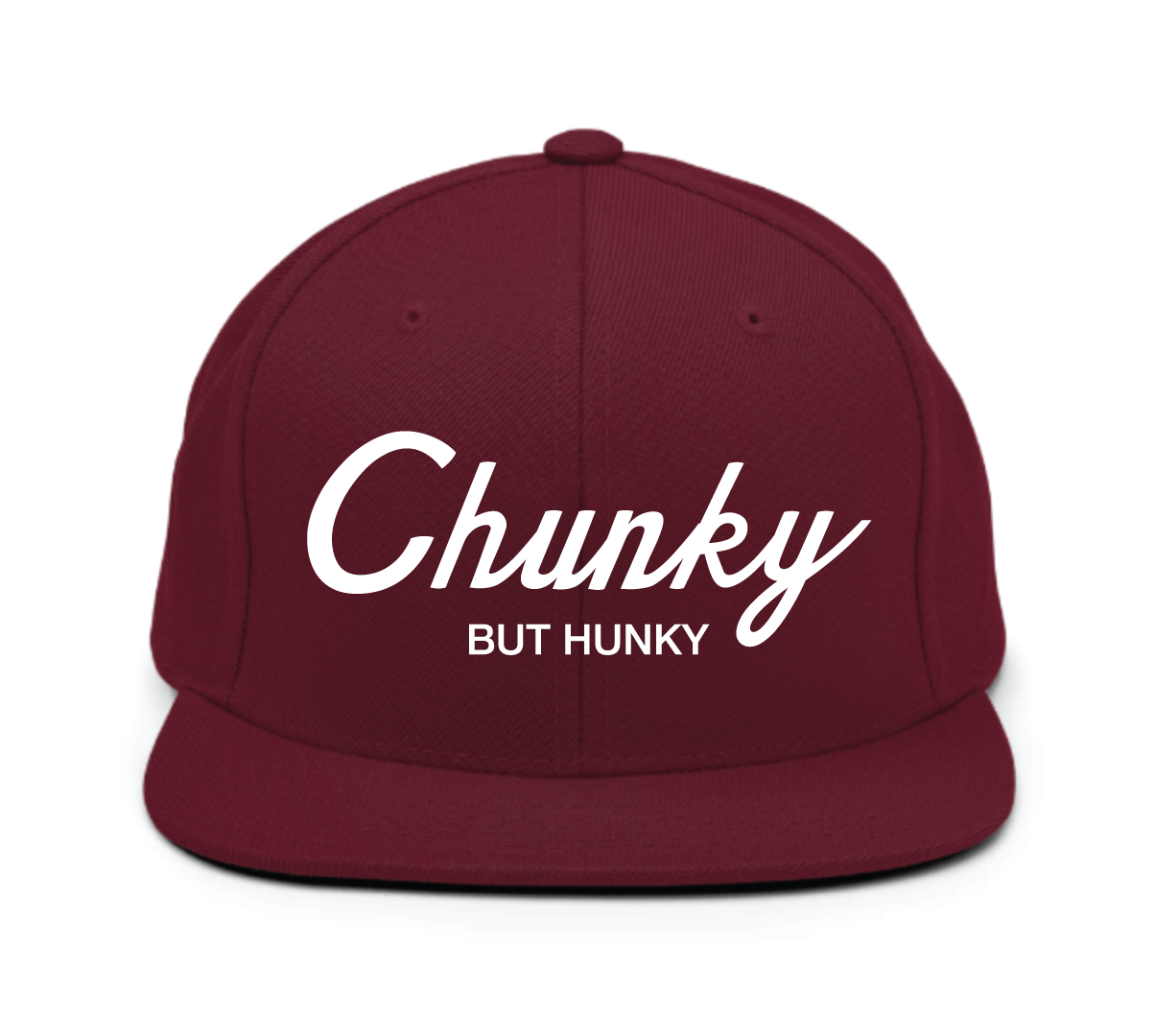 Chunky But Hunky Snapback Cap