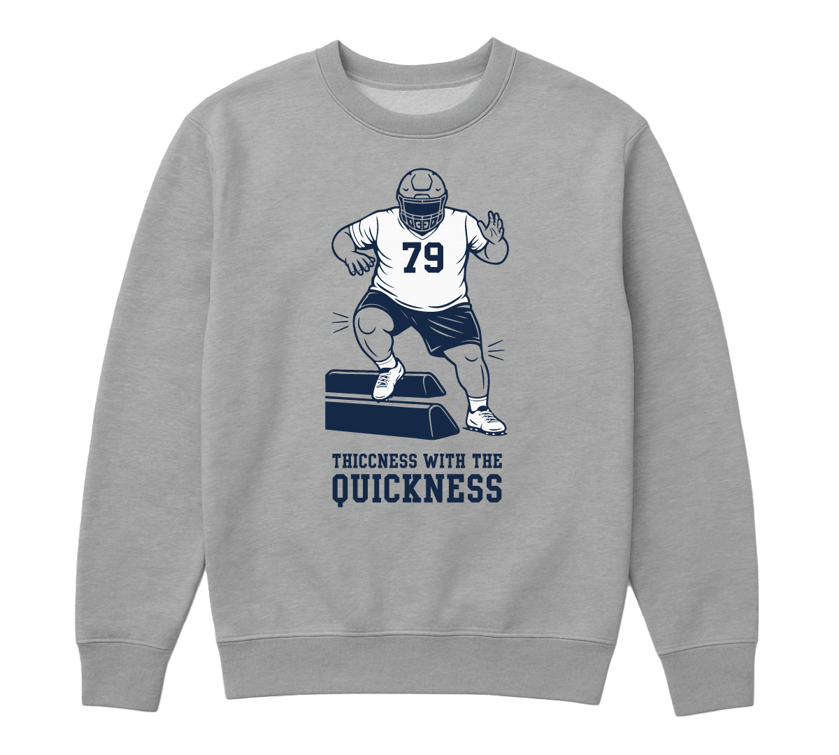Thiccness with the Quickness Crew Neck