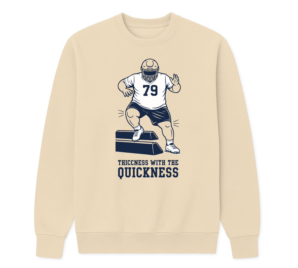 Thiccness with the Quickness Crew Neck