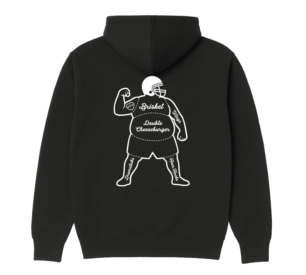 Big Man-atomy Hoodie