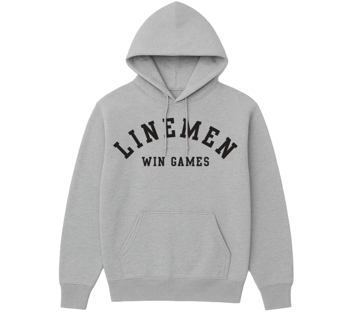 Linemen Win Games Hoodie