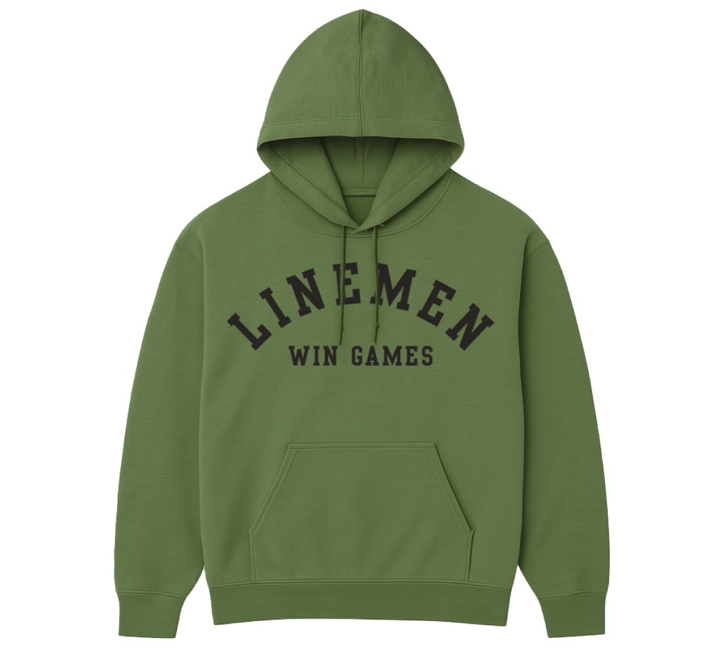 Linemen Win Games Hoodie