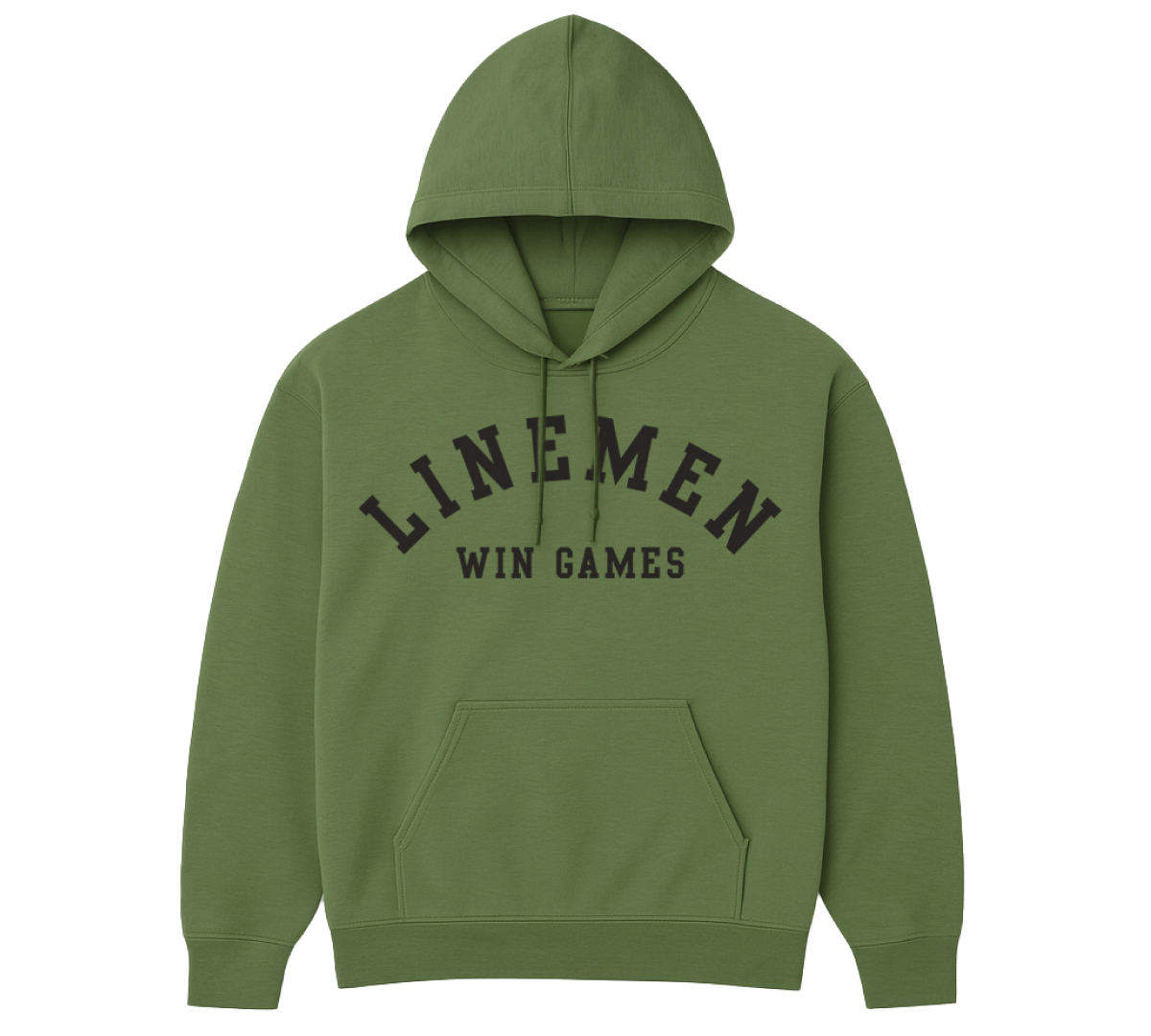 Linemen Win Games Hoodie