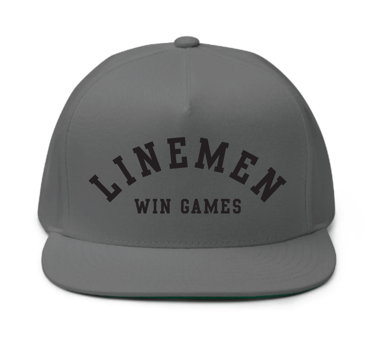 Linemen Win Games 5-Panel Snapback