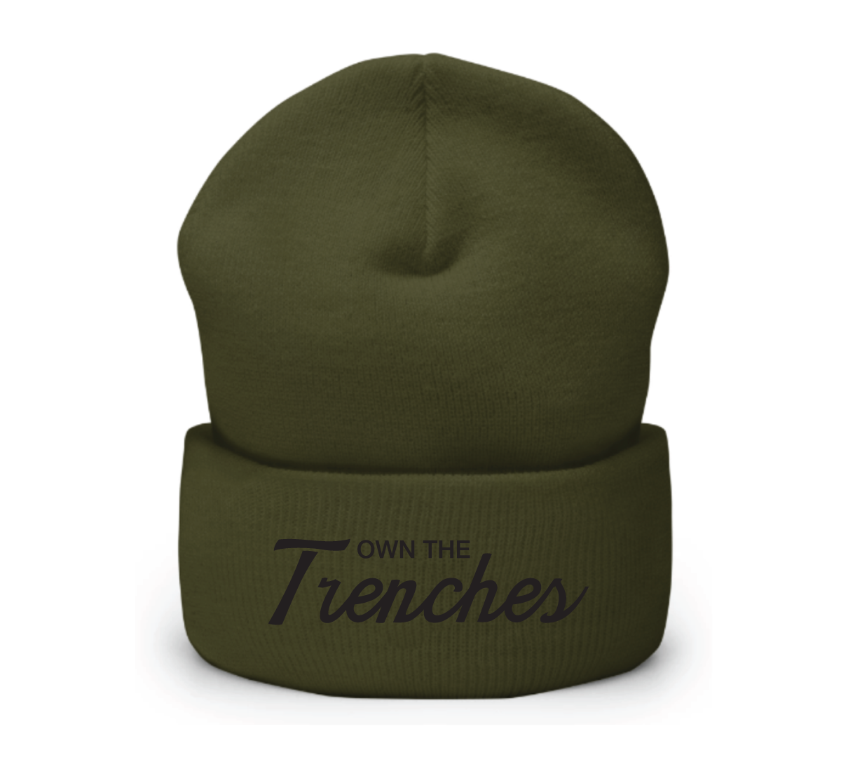 Own The Trenches Cuffed Beanie