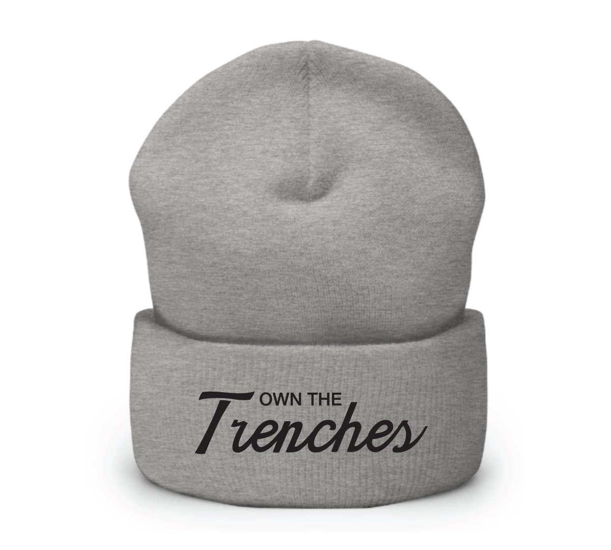 Own The Trenches Cuffed Beanie
