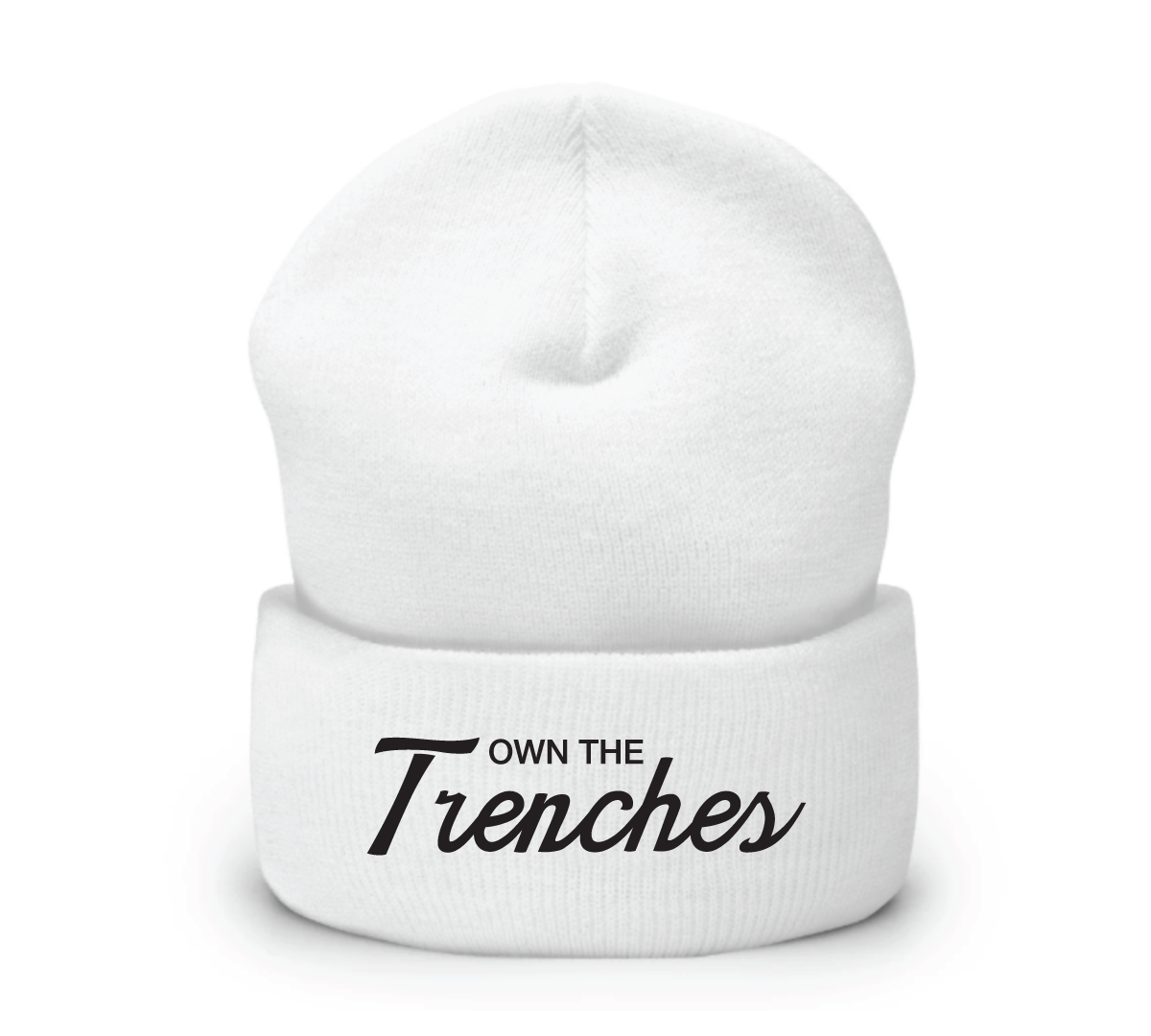 Own The Trenches Cuffed Beanie
