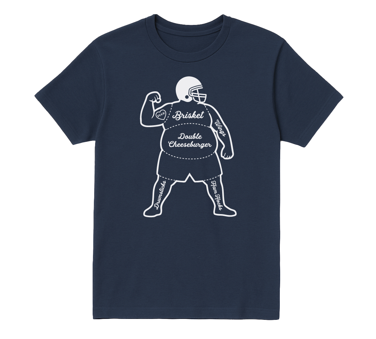 Big Man-atomy T-Shirt