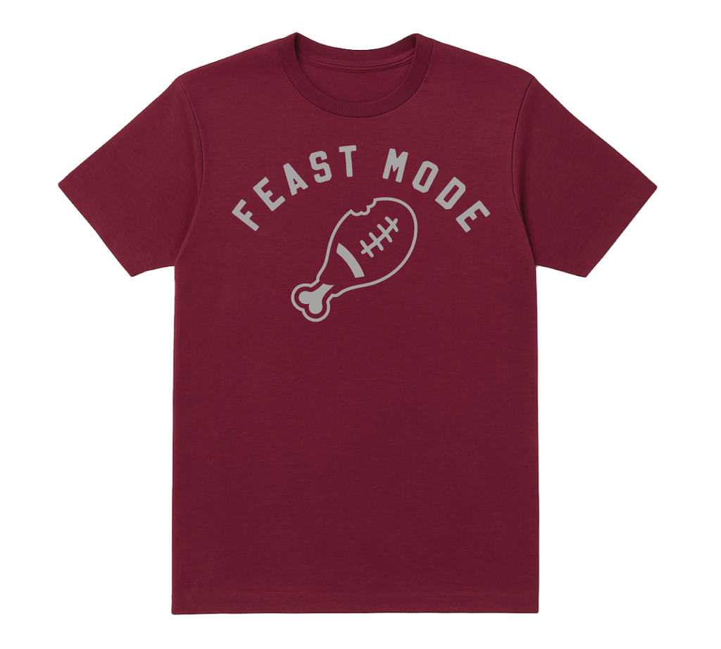 Maroon | Feast Mode T-shirt