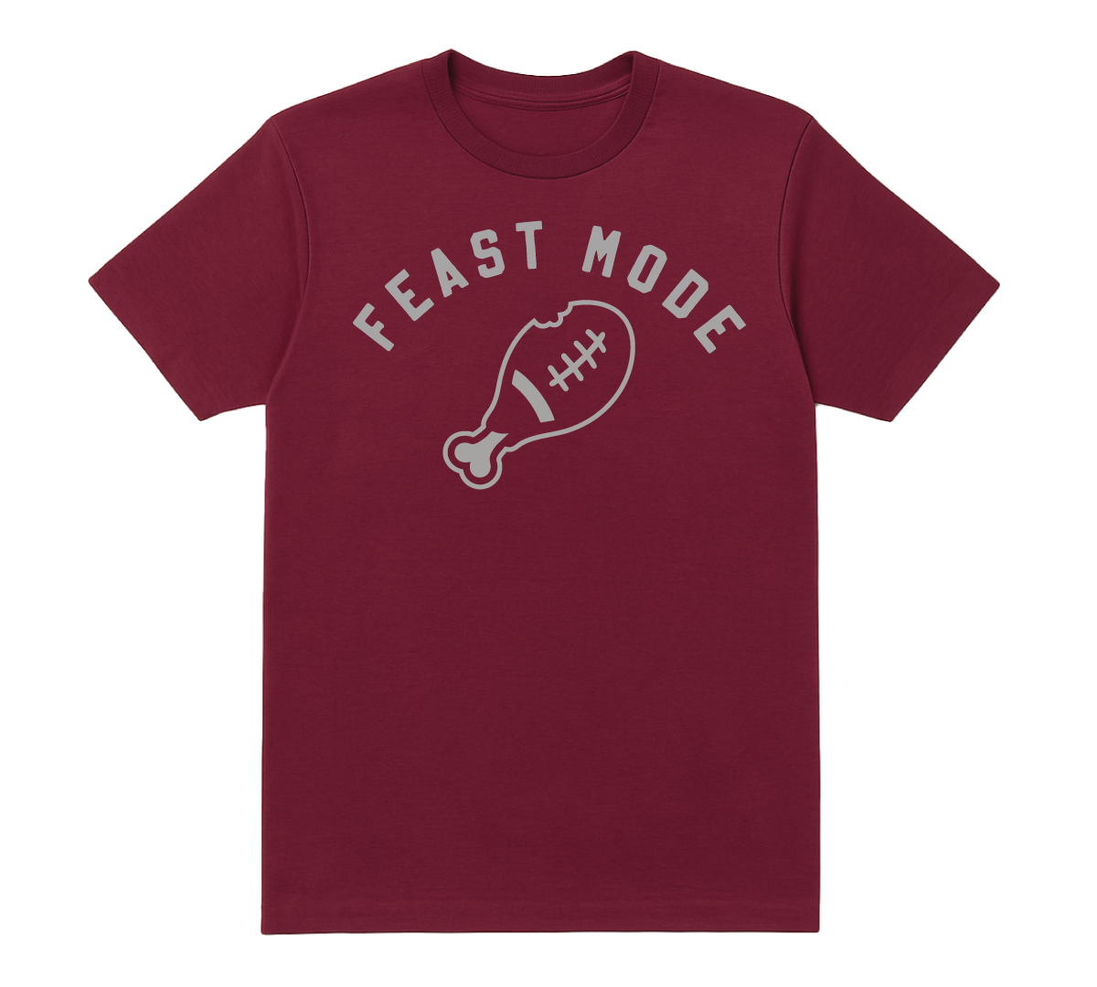 Maroon | Feast Mode T-shirt