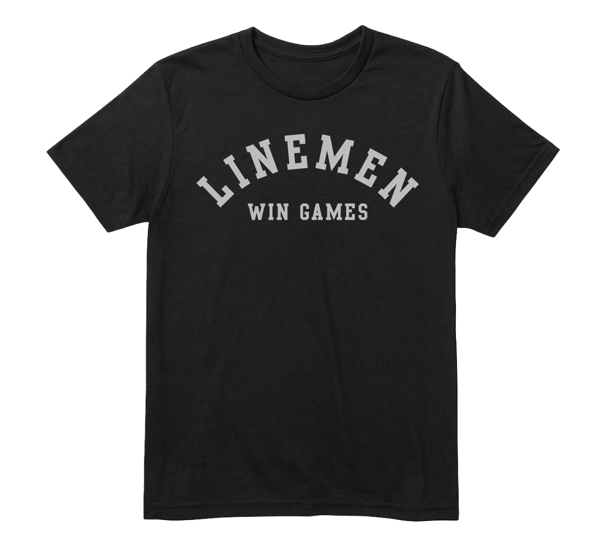 Lineman Win Games T-shirt