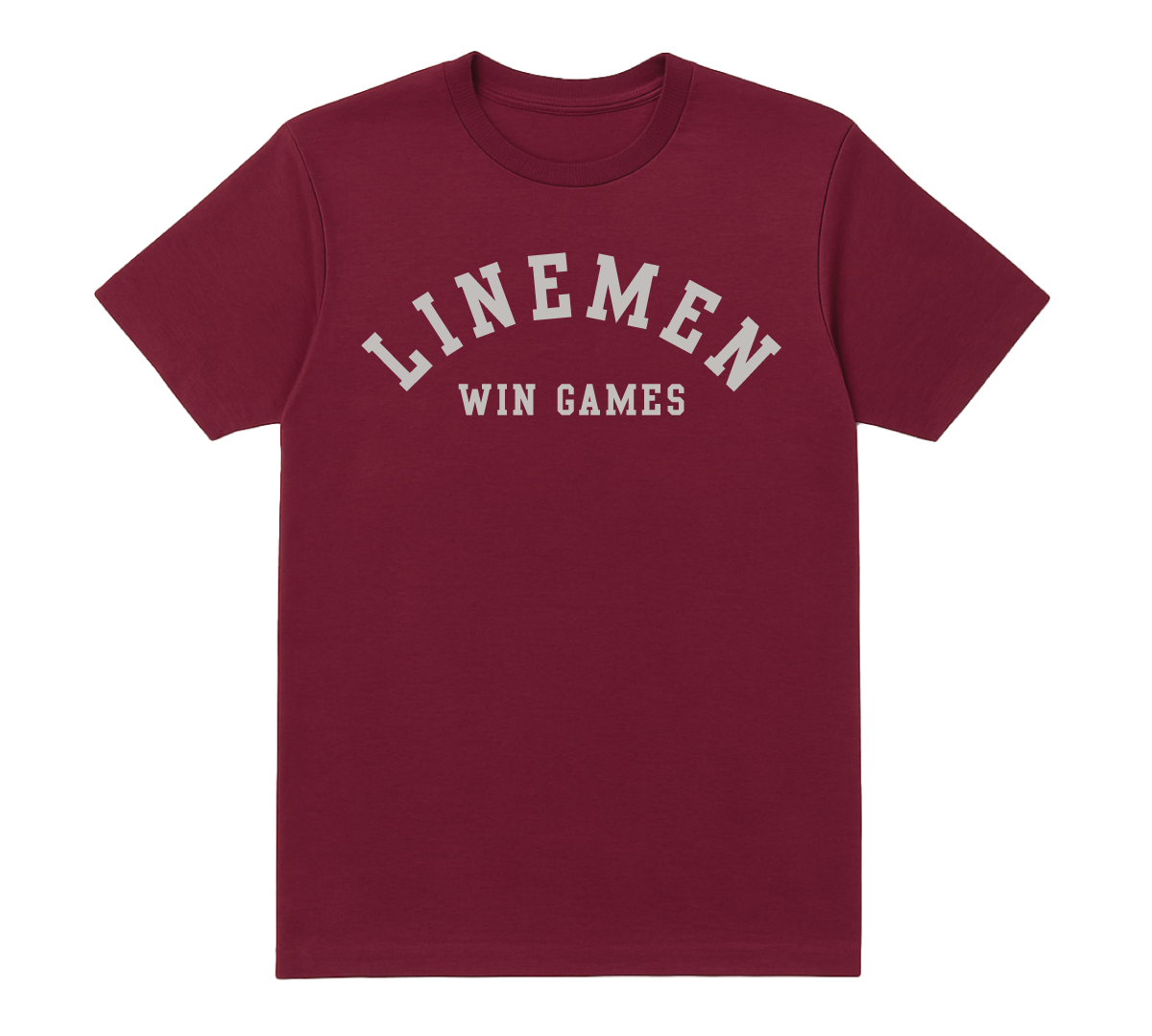 Lineman Win Games T-shirt