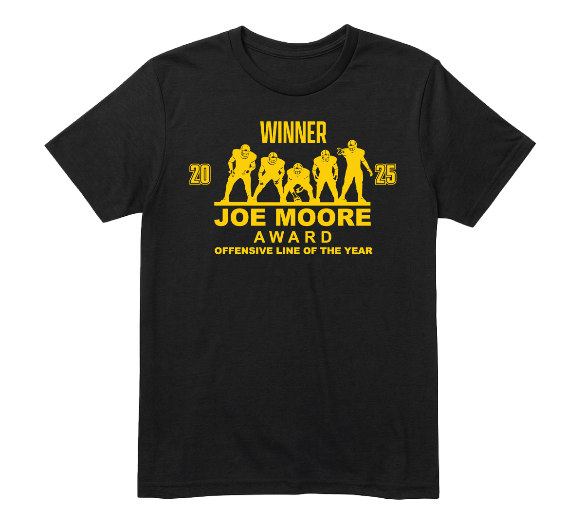 Joe Moore Award 2025 Commemorative T-Shirt - Iowa